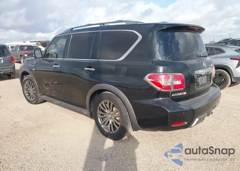 2018 Nissan Armada Platinum из США, поврежденный, VIN JN8AY2NF6J9333018